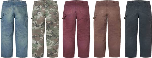 Worn Double Knee Painter Pant - Group Shot