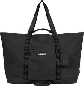 X-Large Tote Bag + Utility Pouch Black