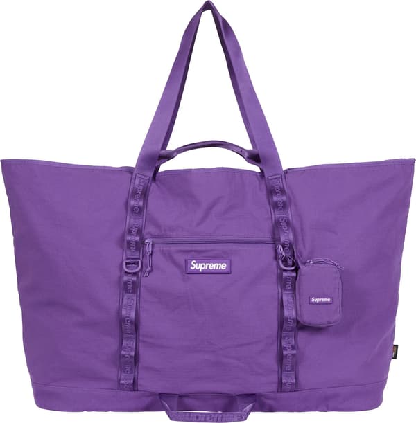 X-Large Tote Bag + Utility Pouch - Purple (front)
