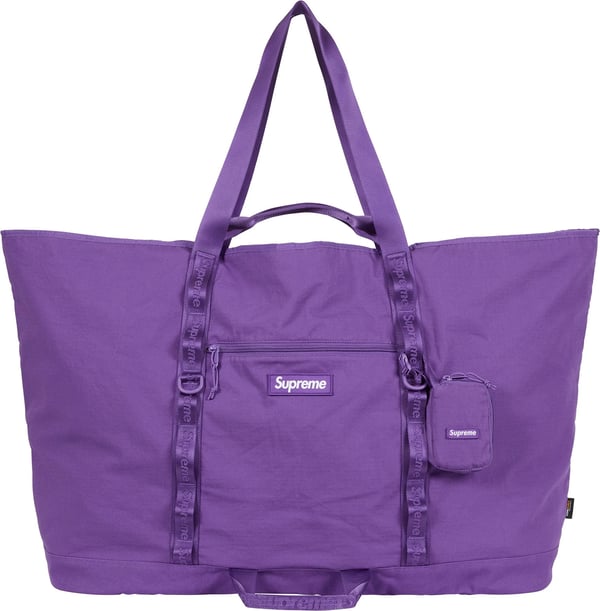 X-Large Tote Bag + Utility Pouch - Purple (front)