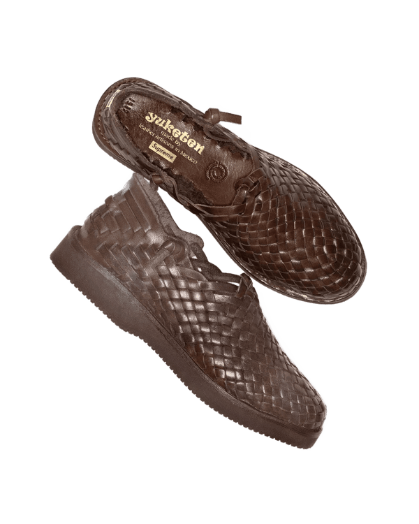 Yuketen Leo Sandal - Brown (front)