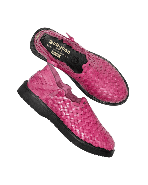 Yuketen Leo Sandal - Pink (front)