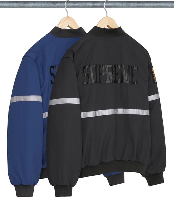 Zip-Off Sleeve Reflective Stripe Jacket - Group Shot