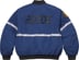 Zip-Off Sleeve Reflective Stripe Jacket - Navy (detail)