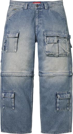 Zip-Off Utility Pant Denim