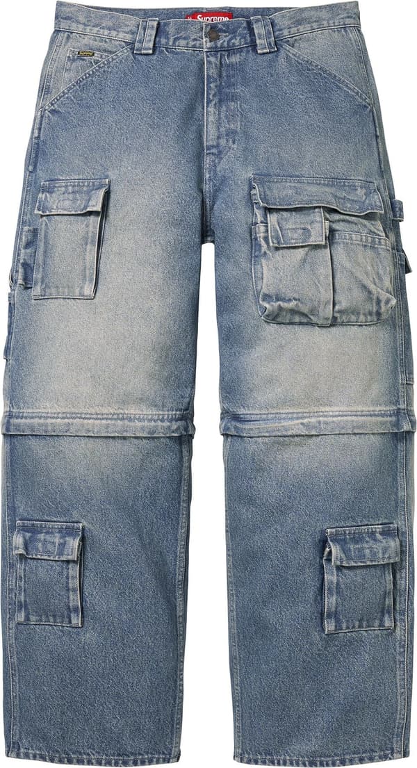 Zip-Off Utility Pant - Denim (front)